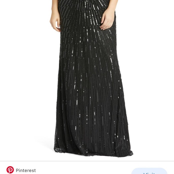 Mac Duggal Black Sequin Gown - Picture 12 of 15